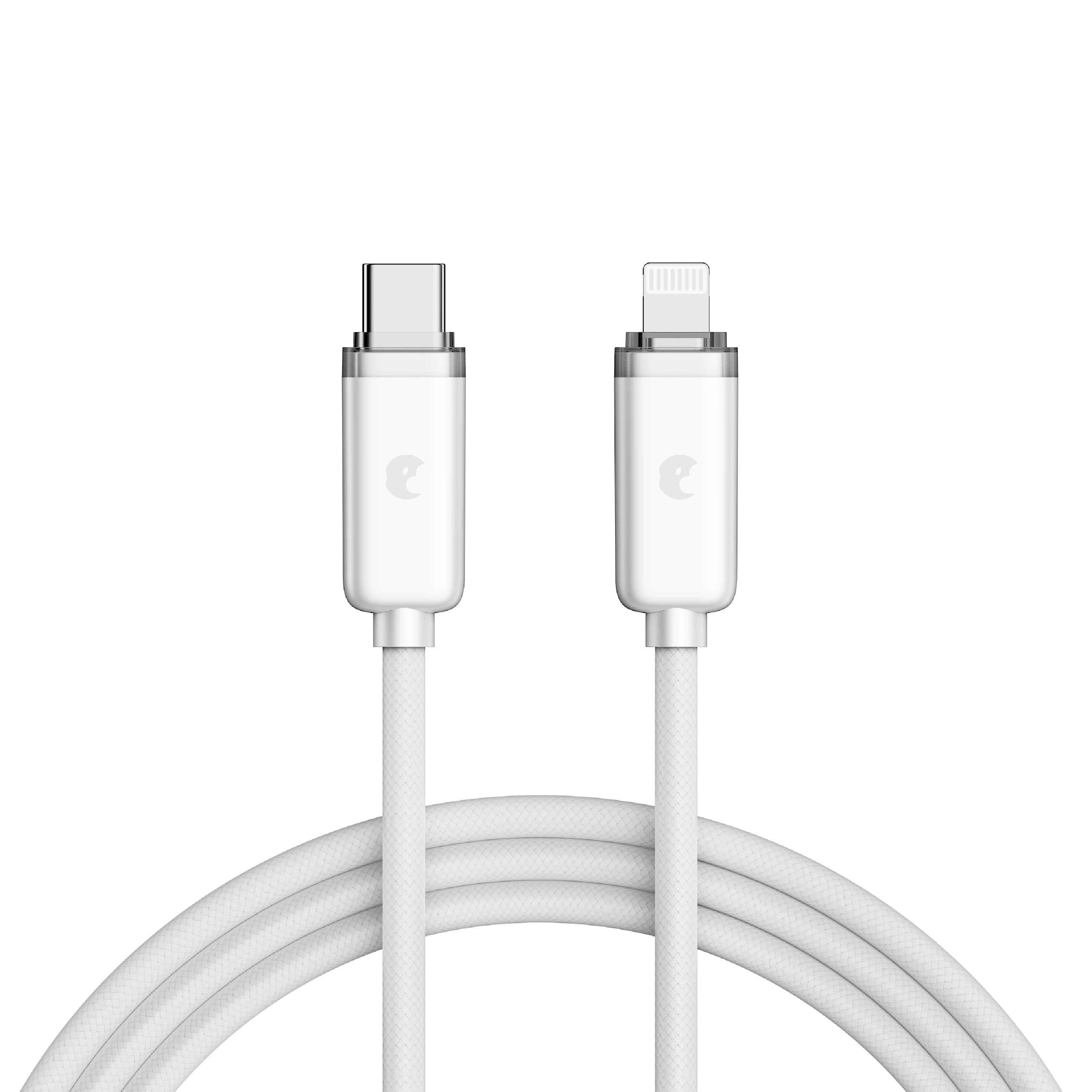 MAIXI C3 月光银 USB-C to Lightning 圆线产品图